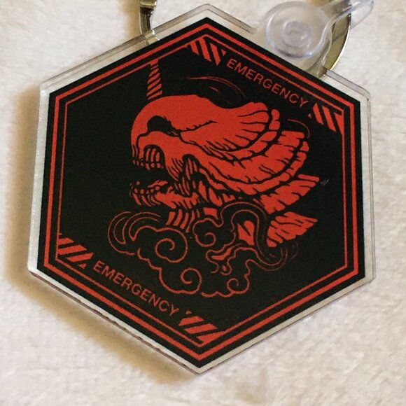 Kaiju Alert Acrylic Keychain - Picture 3 of 7